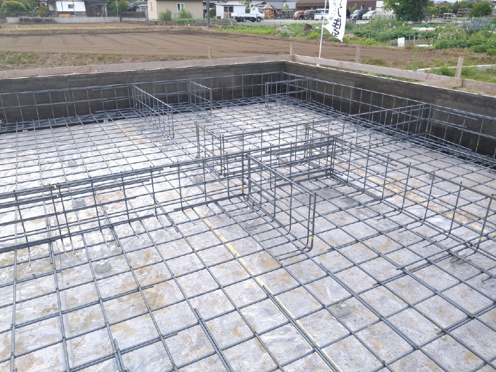 見えなくなる部分だからこそ丁寧に。基礎の骨組み「配筋工事」の様子をお届けします。